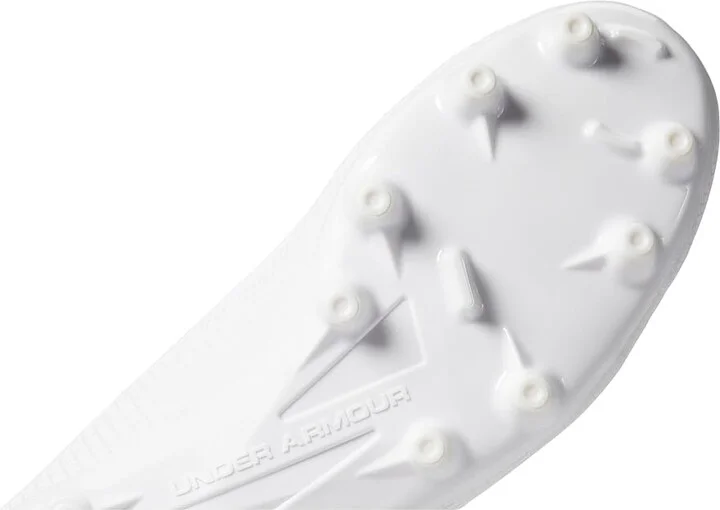 Under Armour Shadow Select 2 Football Cleats Cleated Shoes White/White Clay/Black : Men's 9 - Women's 10.5 Medium - Image 6