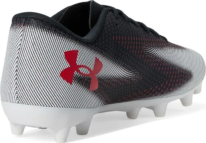 Under Armour Shadow Select 2 Soccer Cleats Soccer Shoes Anthracite/White/Racer Red : Men's 10.5 - Women's 12 Medium, Synthetic - Image 4
