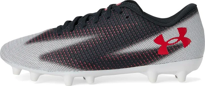 Under Armour Shadow Select 2 Soccer Cleats Soccer Shoes Anthracite/White/Racer Red : Men's 10.5 - Women's 12 Medium, Synthetic - Image 6