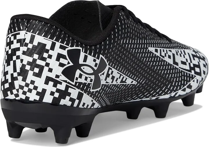 Under Armour Shadow Select 2 Soccer Cleats Soccer Shoes Black/White/White : Men's 11.5 - Women's 13 Medium, Synthetic - Image 4