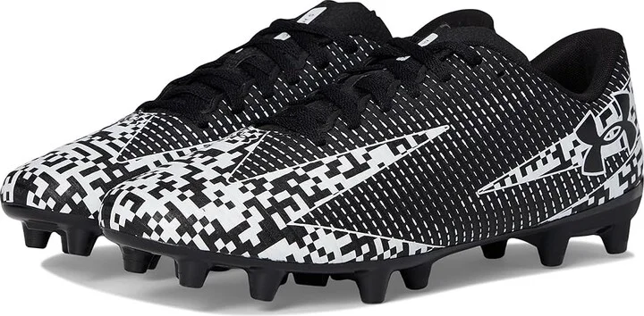 Under Armour Shadow Select 2 Soccer Cleats Soccer Shoes Black/White/White : Men's 11.5 - Women's 13 Medium, Synthetic