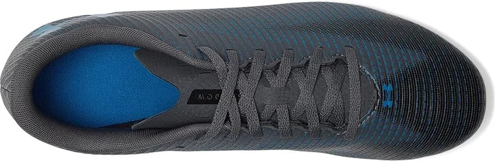 Under Armour Shadow Select 2 Soccer Cleats Soccer Shoes Castlerock/Black/Blue Atlantis : Men's 6 - Women's 7.5 Medium, Synthetic - Image 2