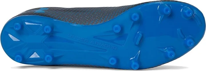 Under Armour Shadow Select 2 Soccer Cleats Soccer Shoes Castlerock/Black/Blue Atlantis : Men's 6 - Women's 7.5 Medium, Synthetic - Image 3