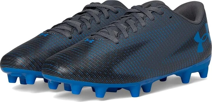 Under Armour Shadow Select 2 Soccer Cleats Soccer Shoes Castlerock/Black/Blue Atlantis : Men's 6 - Women's 7.5 Medium, Synthetic