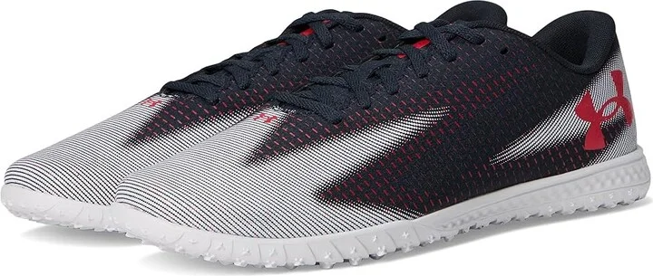 Under Armour Shadow Select 3 Turf Soccer Cleats Soccer Shoes Anthracite/White/Racer Red : Men's 10 - Women's 11.5 Medium, Synthetic