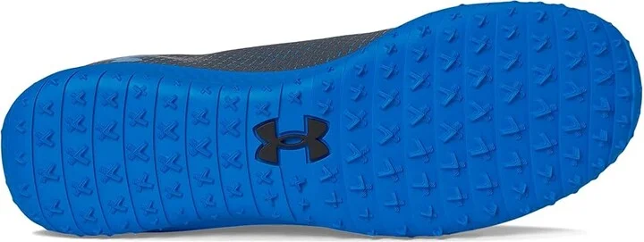 Under Armour Shadow Select 3 Turf Soccer Cleats Soccer Shoes Castlerock/Black/Blue Atlantis : Men's 8 - Women's 9.5 Medium, Synthetic - Image 3