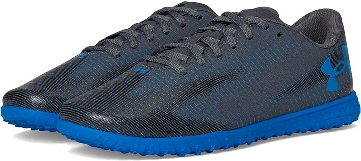 Under Armour Shadow Select 3 Turf Soccer Cleats Soccer Shoes Castlerock/Black/Blue Atlantis : Men's 8 - Women's 9.5 Medium, Synthetic