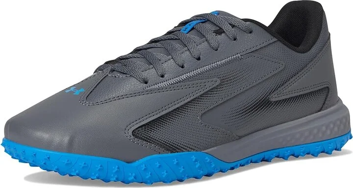 Under Armour Shadow Turf 3 Soccer Cleats Soccer Shoes Castlerock/Black/Blue Atlantis : Men's 10 - Women's 11.5 Medium, Synthetic - Image 5