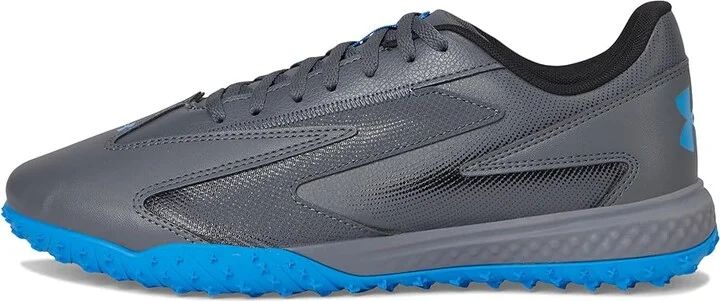 Under Armour Shadow Turf 3 Soccer Cleats Soccer Shoes Castlerock/Black/Blue Atlantis : Men's 10 - Women's 11.5 Medium, Synthetic - Image 6