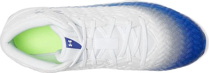 Under Armour Spotlight Hammer RM Football Cleats Men's Cleated Shoes White/Royal/Royal : 11.5 D - Medium, Synthetic - Image 2