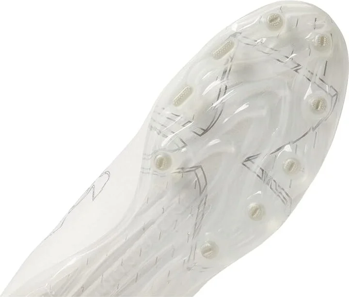 Under Armour Spotlight Lux MC 2.0 Football Cleats Men's Shoes White/White/Metallic Silver : 8 D - Medium, Synthetic - Image 5