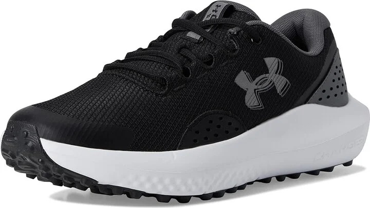 Under Armour Surge Golf Cleats Men's Golf Shoes Black/Castlerock/Metallic Gunmetal : 11.5 D - Medium - Image 5