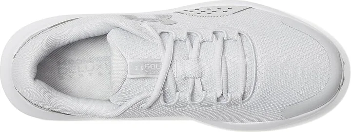 Under Armour Surge Golf Cleats Men's Golf Shoes Halo Gray/Halo Gray/Metallic Silver : 8.5 D - Medium - Image 2
