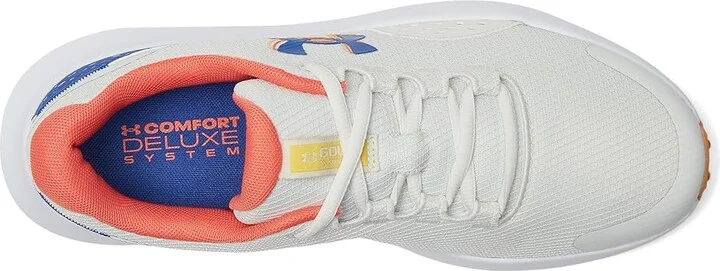 Under Armour Surge Golf Cleats Men's Golf Shoes White Clay/Royal/Royal : 14 D - Medium - Image 2