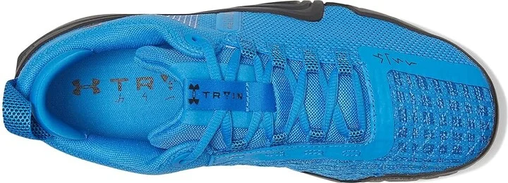Under Armour TriBase Reign 6 Men's Shoes Blue Atlantis/Black/Black : 15 D - Medium, Rubber - Image 2