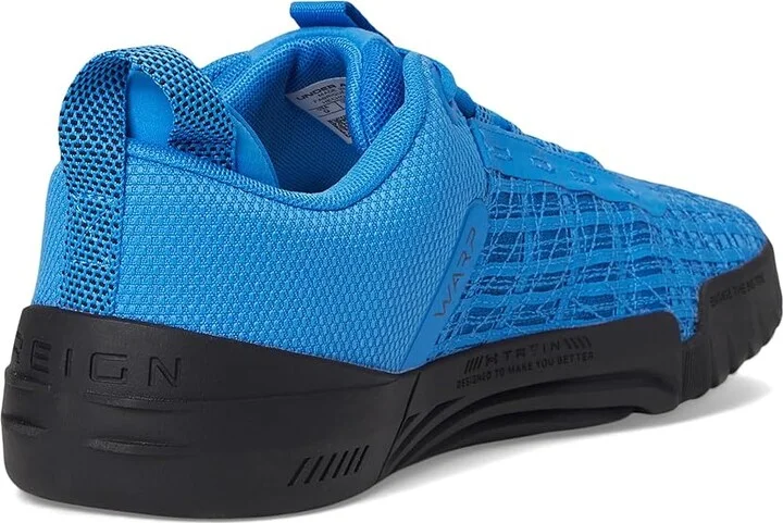 Under Armour TriBase Reign 6 Men's Shoes Blue Atlantis/Black/Black : 15 D - Medium, Rubber - Image 4