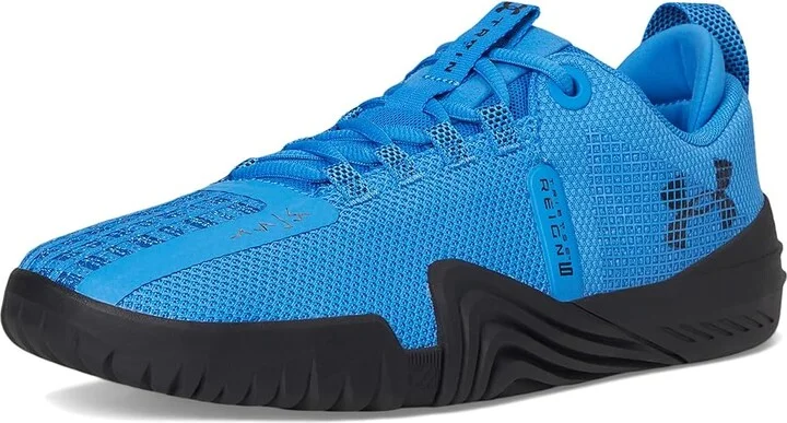 Under Armour TriBase Reign 6 Men's Shoes Blue Atlantis/Black/Black : 15 D - Medium, Rubber - Image 5