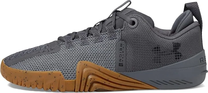 Under Armour TriBase Reign 6 Men's Shoes Castlerock/Titan Gray/Black : 7 D - Medium, Rubber - Image 6