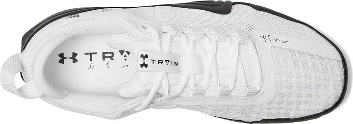 Under Armour TriBase Reign 6 Men's Shoes White/Black/Black : 9 D - Medium, Rubber - Image 2