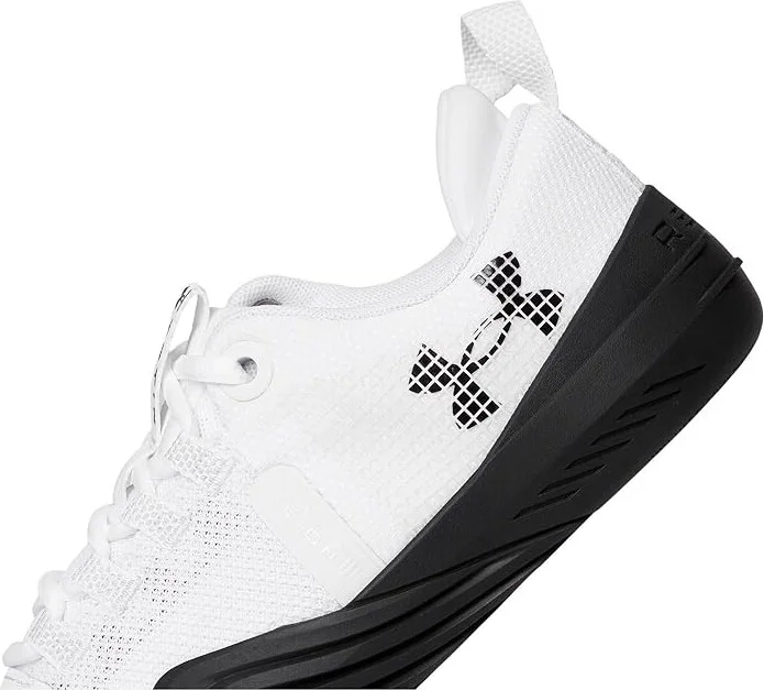 Under Armour TriBase Reign 6 Men's Shoes White/Black/Black : 9 D - Medium, Rubber - Image 7