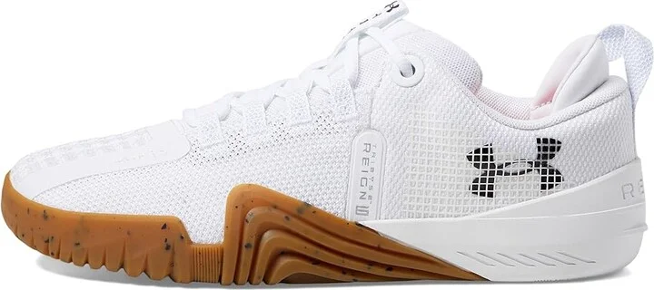 Under Armour TriBase Reign 6 Men's Shoes White/Distant Gray/Black : 9.5 D - Medium, Rubber - Image 6