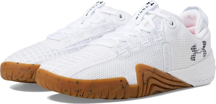 Under Armour TriBase Reign 6 Men's Shoes White/Distant Gray/Black : 9.5 D - Medium, Rubber