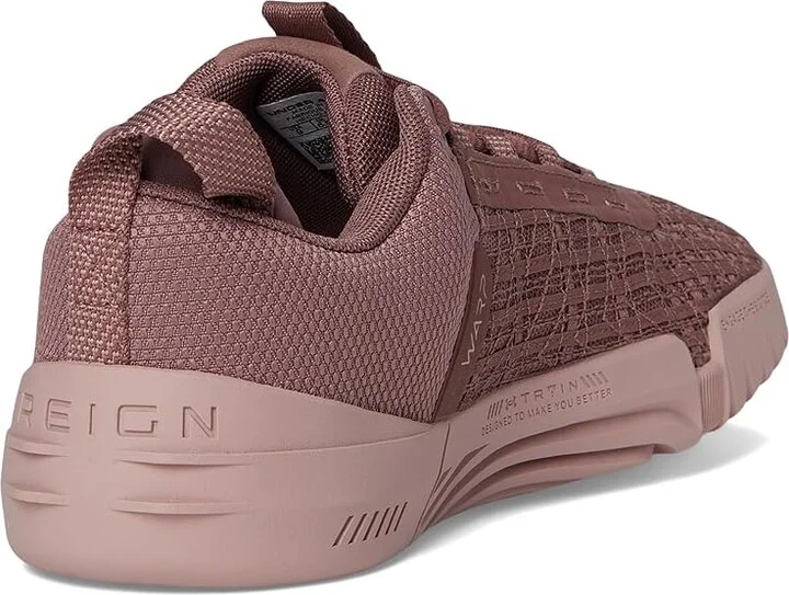 Under Armour TriBase Reign 6 Women's Shoes Maroon Mist/Tourmaline Pink/White : 6.5 B - Medium, Synthetic - Image 4