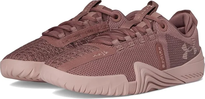 Under Armour TriBase Reign 6 Women's Shoes Maroon Mist/Tourmaline Pink/White : 6.5 B - Medium, Synthetic