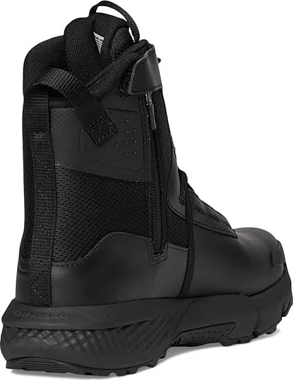 Under Armour Waterproof Charged Valsetz Zip Men's Work Lace-up Boots Black/Black/Jet Gray : 12.5 D - Medium, Synthetic - Image 4