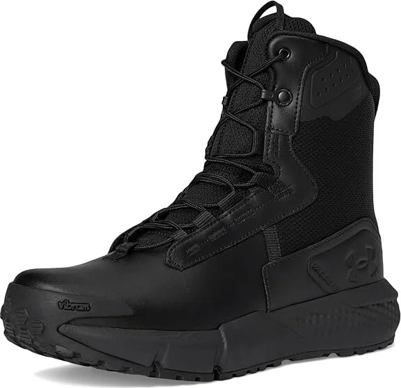 Under Armour Waterproof Charged Valsetz Zip Men's Work Lace-up Boots Black/Black/Jet Gray : 12.5 D - Medium, Synthetic - Image 5