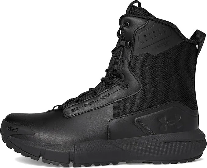 Under Armour Waterproof Charged Valsetz Zip Men's Work Lace-up Boots Black/Black/Jet Gray : 12.5 D - Medium, Synthetic - Image 6