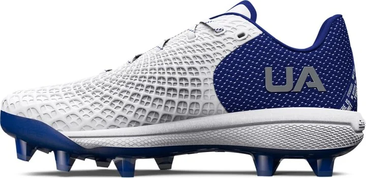 (104) White/Royal/Metallic Silver