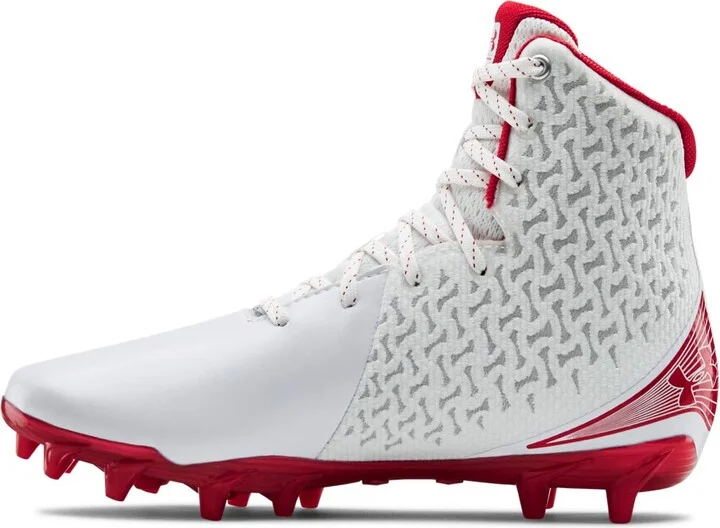 Under Armour Women's UA Highlight MC Lacrosse Cleats 5.5 White