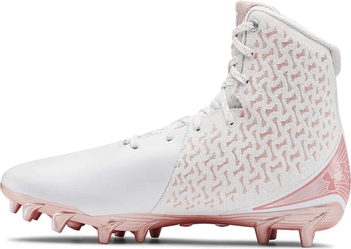 Under Armour Women's UA Highlight MC Lacrosse Cleats 5.5 White
