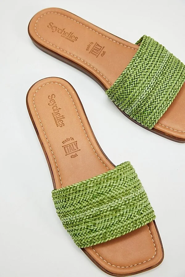 Under The Palms Slide Sandals - Image 3