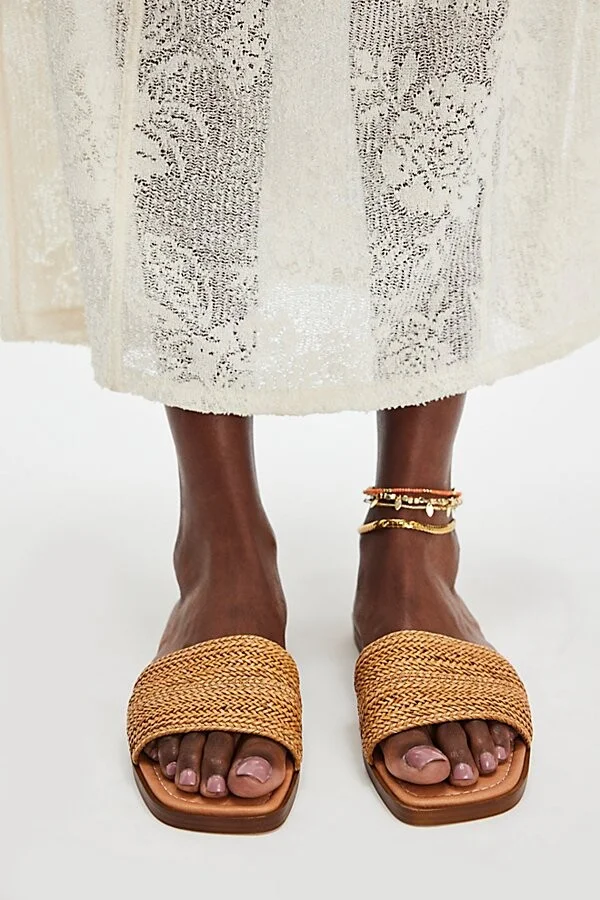 Under The Palms Slide Sandals