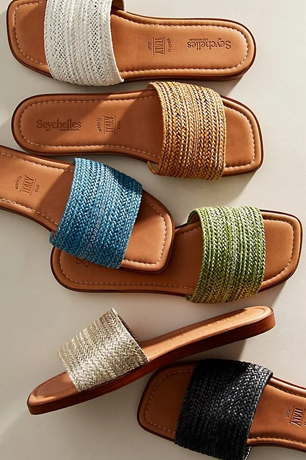 Under The Palms Slide Sandals