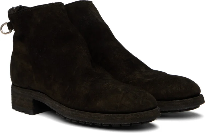 UNDERCOVER Black Guidi Edition UC1E4F01 Boots - Image 4