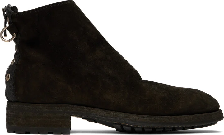 UNDERCOVER Black Guidi Edition UC1E4F01 Boots