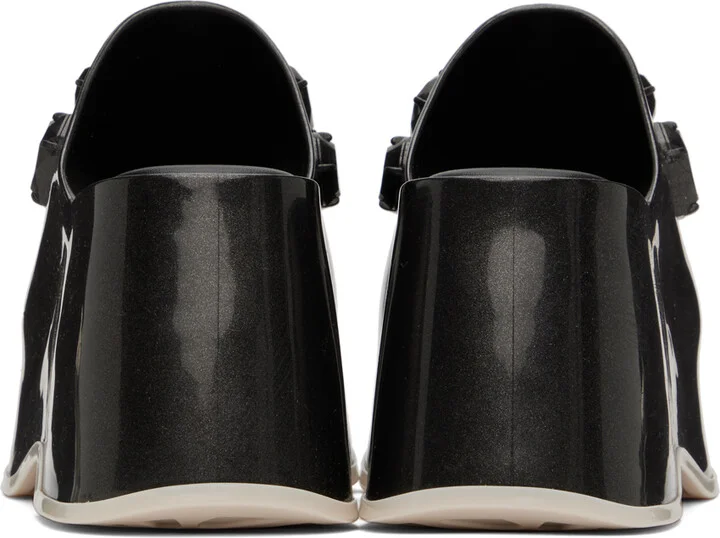 UNDERCOVER Black Melissa Edition Patty Stones Mules - Image 2