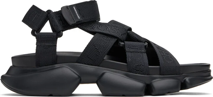 UNDERCOVER Black Platform Sandals