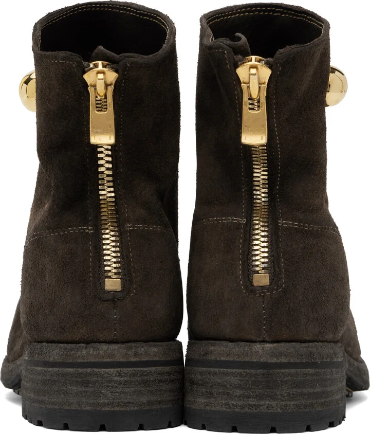UNDERCOVER Brown Guidi Edition UC1D4F01-1 Boots - Image 2
