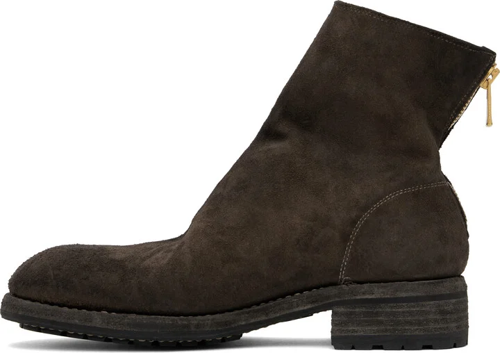 UNDERCOVER Brown Guidi Edition UC1D4F01-1 Boots - Image 3