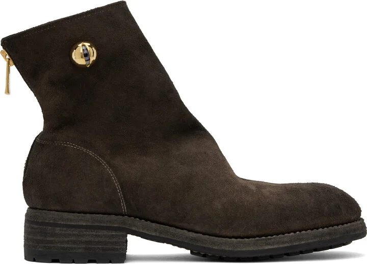 UNDERCOVER Brown Guidi Edition UC1D4F01-1 Boots