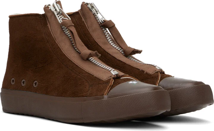 UNDERCOVER Brown UC1E4F04 Sneakers - Image 4
