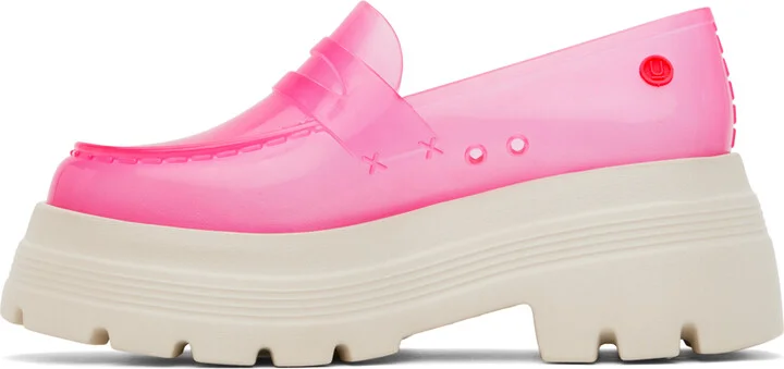 UNDERCOVER Pink Melissa Edition Royal High Loafers - Image 3