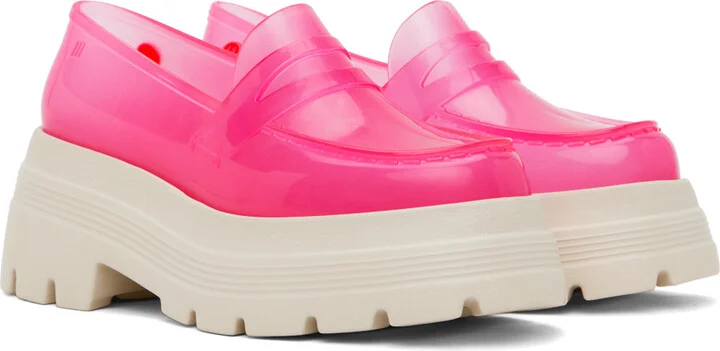 UNDERCOVER Pink Melissa Edition Royal High Loafers - Image 4