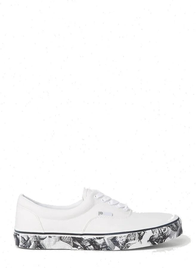 Undercover Round Toe Lace-Up Sneakers