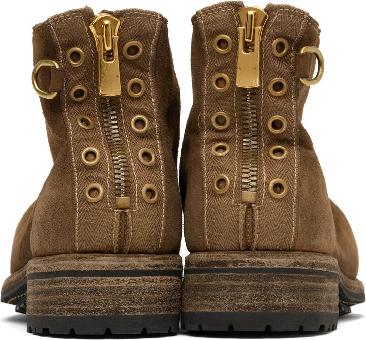 UNDERCOVER Tan Guidi Edition UC1E4F01 Boots - Image 2