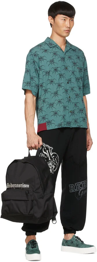 Undercoverism Green Rose Sneakers - Image 5